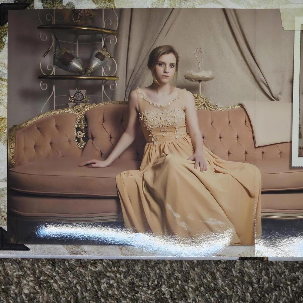 Yellow/Gold Prom Dress - Picture 7 of 10